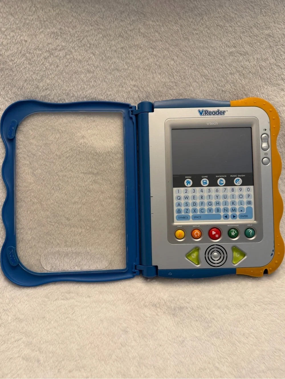 Vtech V Reader bundle- 12 reading games, backpack case, manual